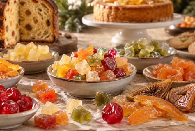Da fruta ao doce: como são produzidas as frutas cristalizadas