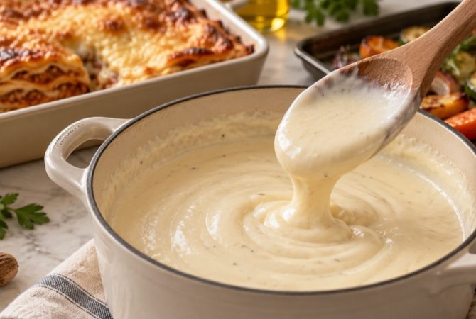 Molho branco: o segredo da cremosidade que transforma qualquer receita