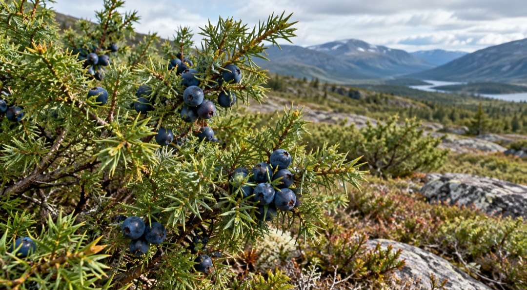O zimbro usado como especiaria vem, em geral, da espécie Juniperus communis. A planta cresce naturalmente em regiões frias e temperadas da Europa, Ásia e América do Norte. Não é nativa do Brasil, embora suas bagas secas sejam vendidas por aqui. 