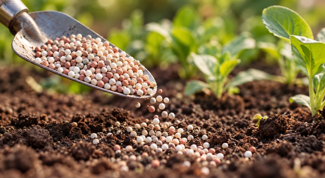 Adubo NPK – A sigla indica três nutrientes presentes no produto: nitrogênio, fósforo e potássio. As proporções variam conforme a fórmula, então não existe um NPK ideal para todas as plantas. O rótulo e, quando possível, a análise do solo ajudam a evitar aplicações desnecessárias.