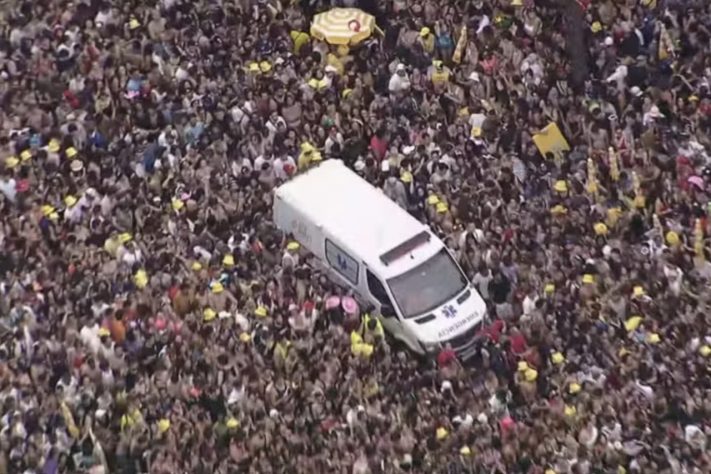 Show do DJ Calvin Harris em São Paulo entra para o Guinness World Records – Reprodução/TV Globo