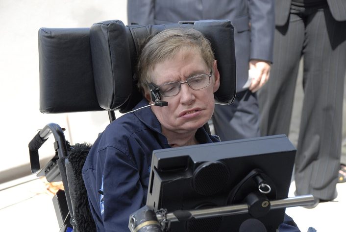 Físico britânico Stephen Hawking 