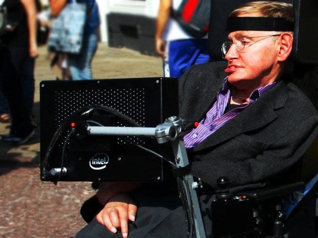 Físico britânico Stephen Hawking 