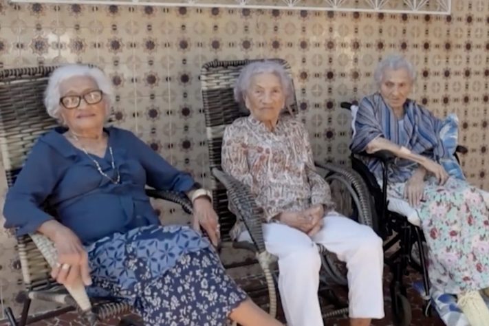 Trio de irmãs brasileiras com mais de 100 anos que já entraram para o Guinness são estudadas por pesquisadores da USP – Reprodução/YouTube Reuters
