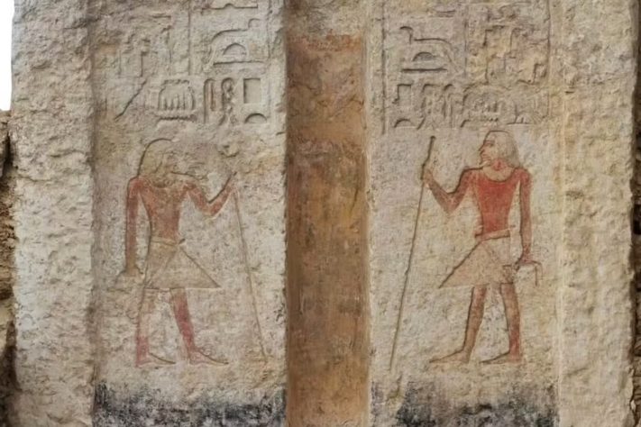 Tumba de Sekhentiu-Ptah encontrada no Egito — Ministério do Turismo do Egito