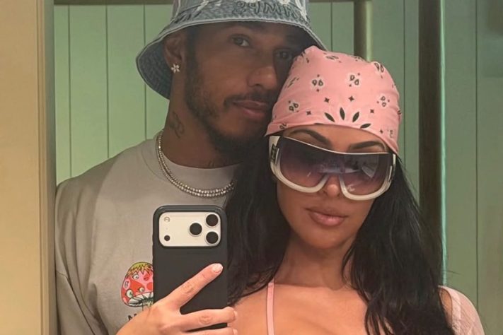 Kim Kardashian e Lewis Hamilton – Reprodução/Instagram @kimkardashian