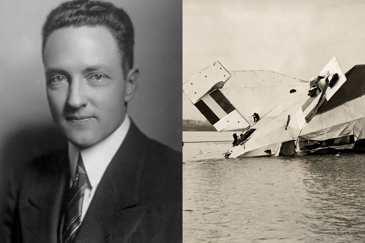 Richard E. Byrd — dirigível ZR-2, em 1921: Antes de se tornar conhecido por suas expedições polares, o explorador norte-americano estava previsto para integrar a tripulação do dirigível ZR-2 em um voo de teste na Inglaterra. Byrd perdeu o trem que deveria levá-lo ao local da partida e chegou tarde demais. O dirigível sofreu um acidente durante o voo, que matou 44 das 49 pessoas a bordo.