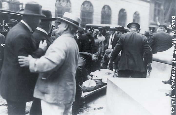 História do atentado de Wall Street