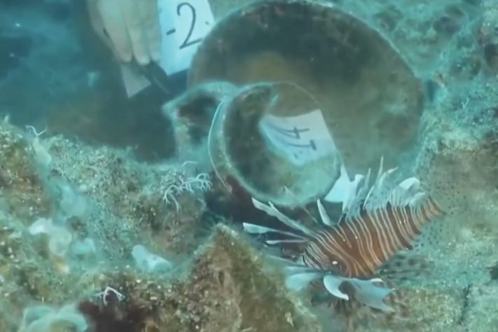 Naufrágio de quase 5 mil anos é descoberto na costa da Turquia – Reprodução/TV Globo