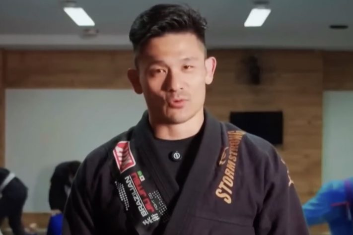 Willian Hiroyuki, conhecido como Kabuto, sofreu grave lesão cervical por conta de golpe proibido no jiu-jítsu – Reprodução/TV Globo