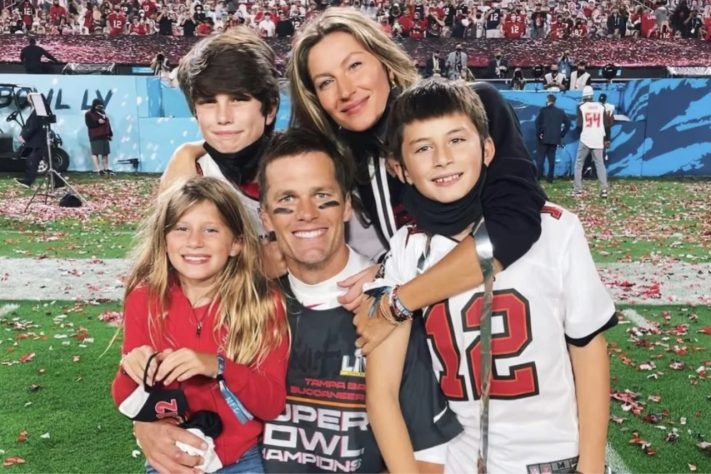 Gisele Bündchen e Tom Brady – Reprodução/Instagram