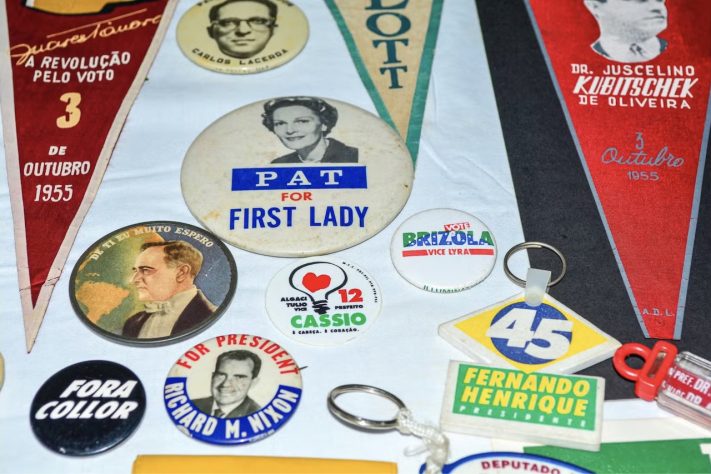 Coleção de paranaense reúne peças raras de campanhas eleitorais dos últimos 100 anos no Brasil – Arquivo Pessoal
