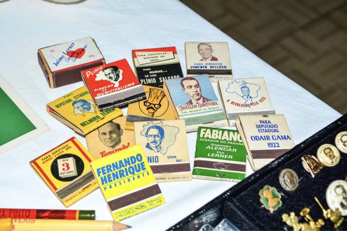 Coleção de paranaense reúne peças raras de campanhas eleitorais dos últimos 100 anos no Brasil – Arquivo Pessoal