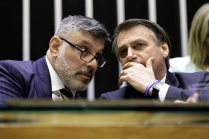 Alexandre Frota e Jair Bolsonaro – Michel Jesus/Câmara dos Deputados