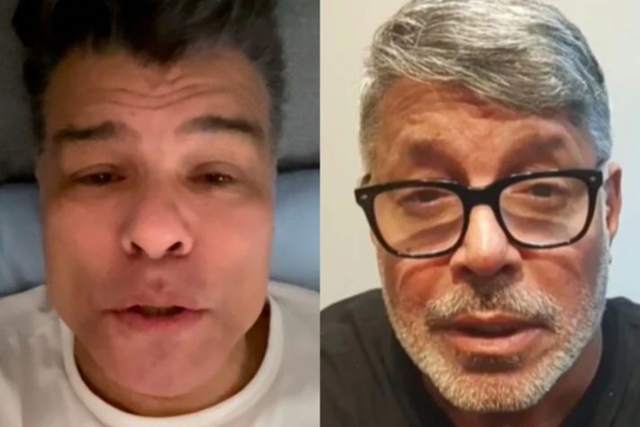 Alexandre Frota e Maurício Mattar – Reprodução/Instagram