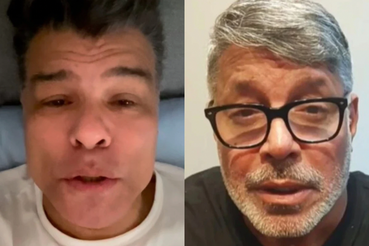 Na publicação, o ator deixou emojis de risada e escreveu que continuaria 