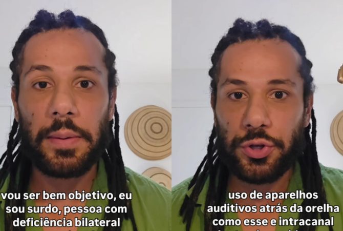 Amaury Lorenzo fala sobre deficiência auditiva