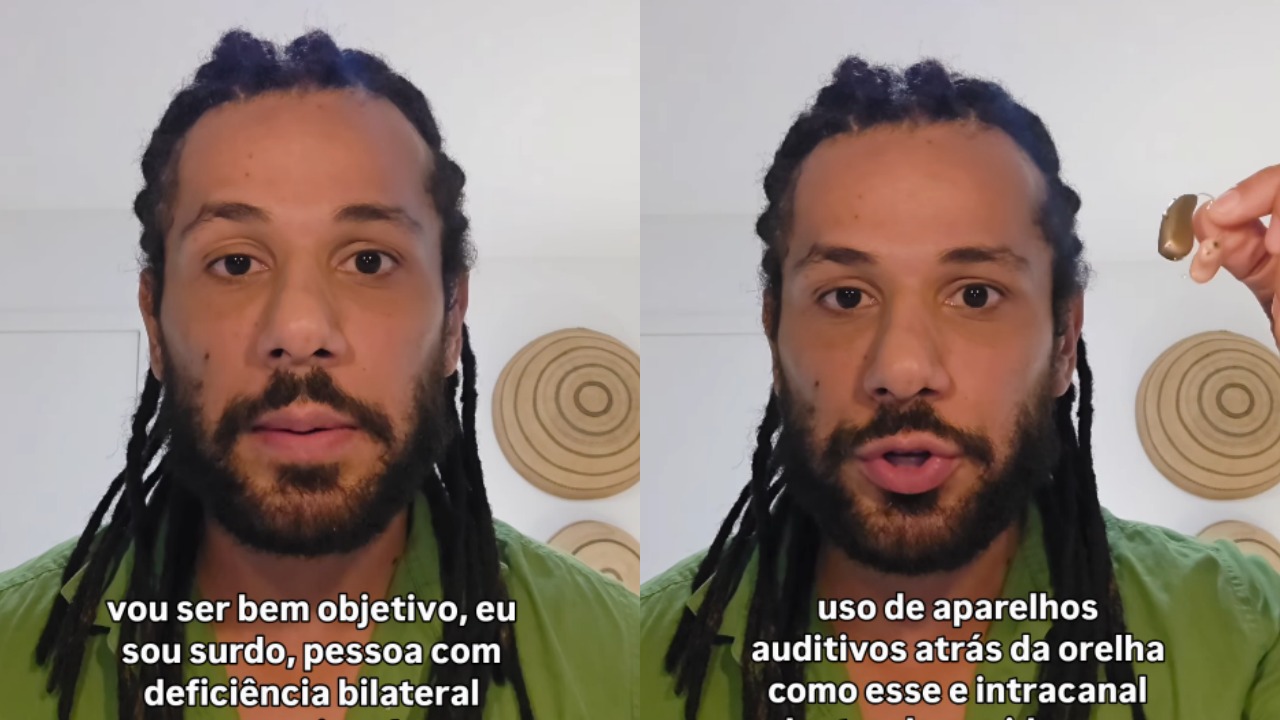 Em um vídeo publicado no Instagram, o artista explicou que utiliza aparelhos auditivos atrás da orelha e intracanal, dentro do ouvido. Segundo ele, sem esses aparelhos não consegue trabalhar, e o suporte dessas tecnologias é essencial para sua atuação nos palcos e em produções audiovisuais.

