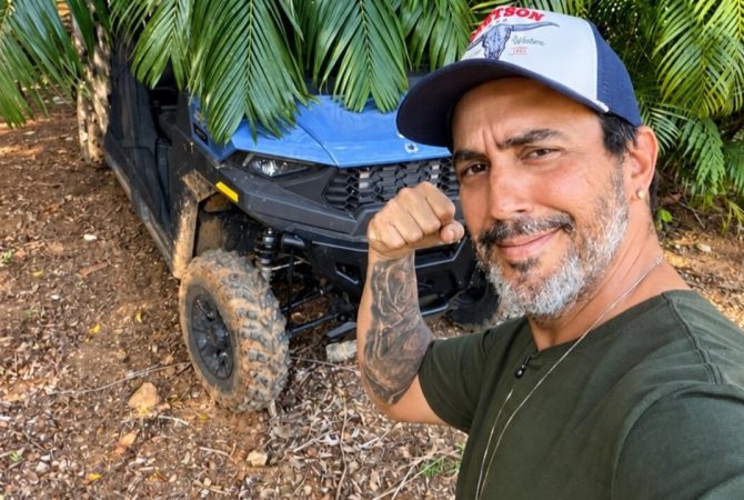 André Marques muda rotina e passa mais tempo em sítio herdado do pai