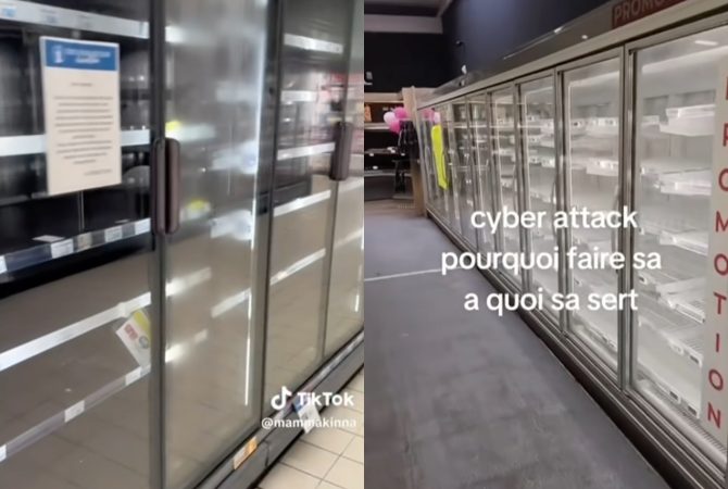 Ataque cibernético eleva temperatura de geladeiras e causa prejuízos em mais de 500 supermercados na França