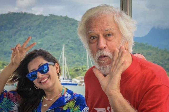 Ator Nuno Leal Maia com a esposa Monica Camillo – Reprodução/Instagram