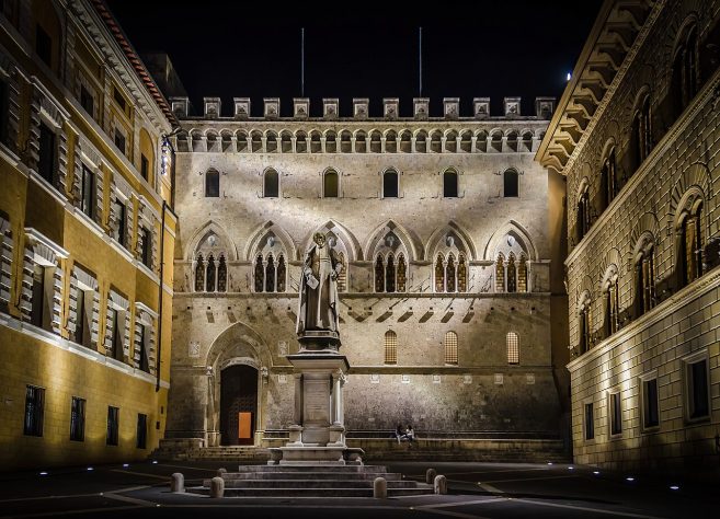 Siena, na Itália