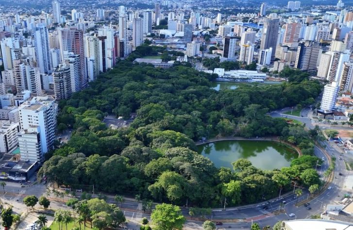 Bosque dos Buritis, Goiânia – Reprodução/CS Drones Fotos e Filmagens