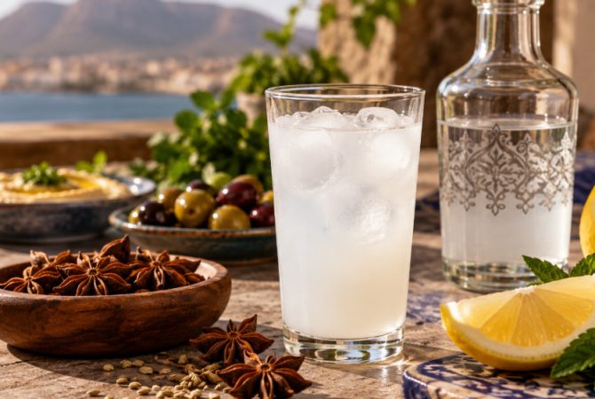 Arak: conheça a origem e as curiosidades do destilado tradicional do Líbano