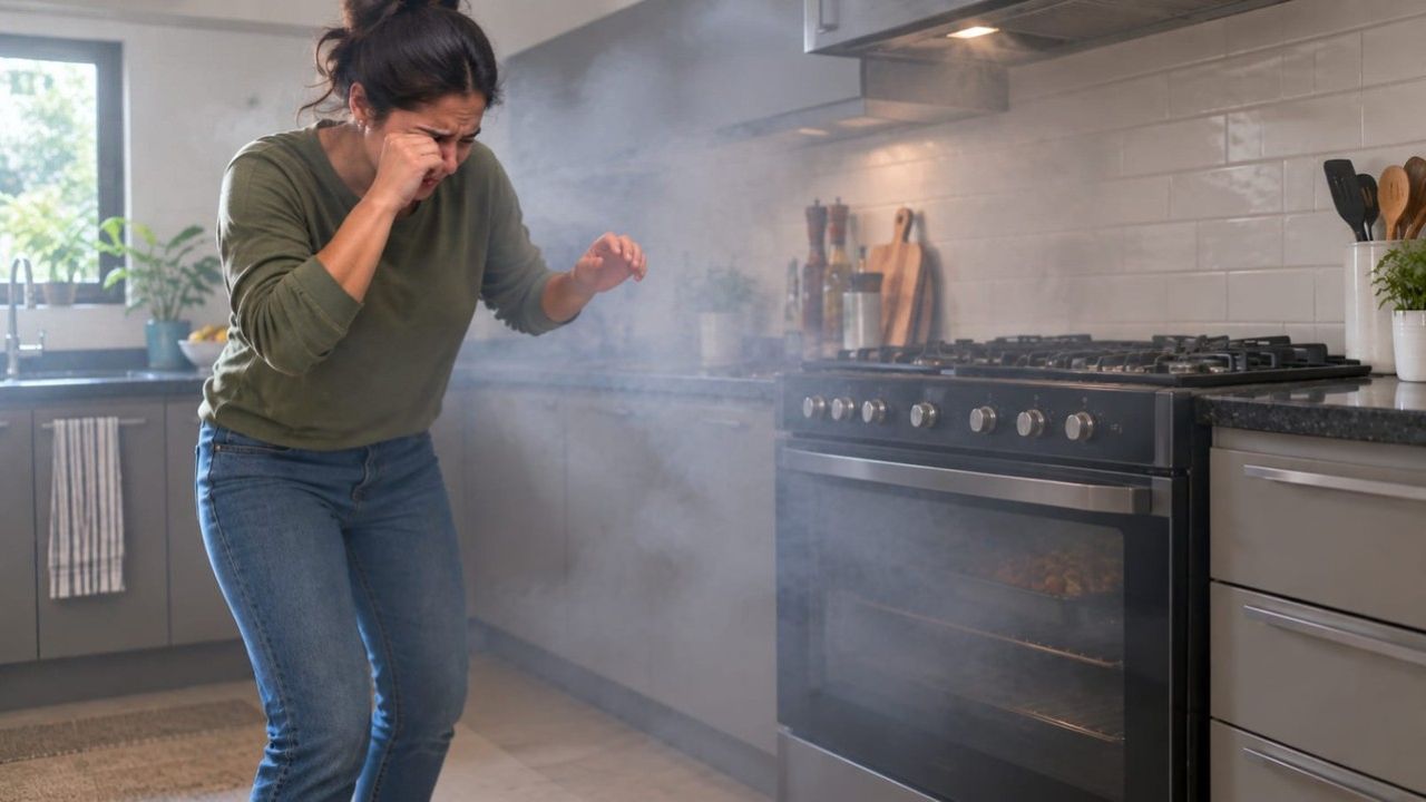 Além de representar um possível problema de segurança, a fumaça pode prejudicar a qualidade dos alimentos e alterar o sabor das receitas. Ela também pode irritar os olhos e causar desconforto em pessoas com problemas respiratórios. Animais de estimação também podem sofrer com a exposição à fumaça. 
