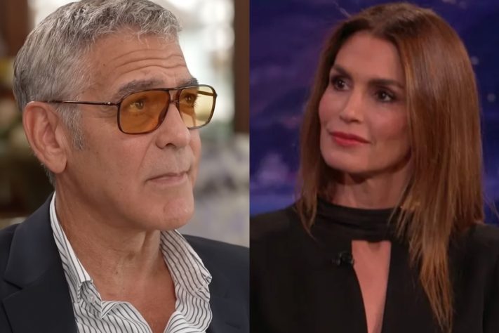 George Clooney e Cindy Crawford – Reprodução 
