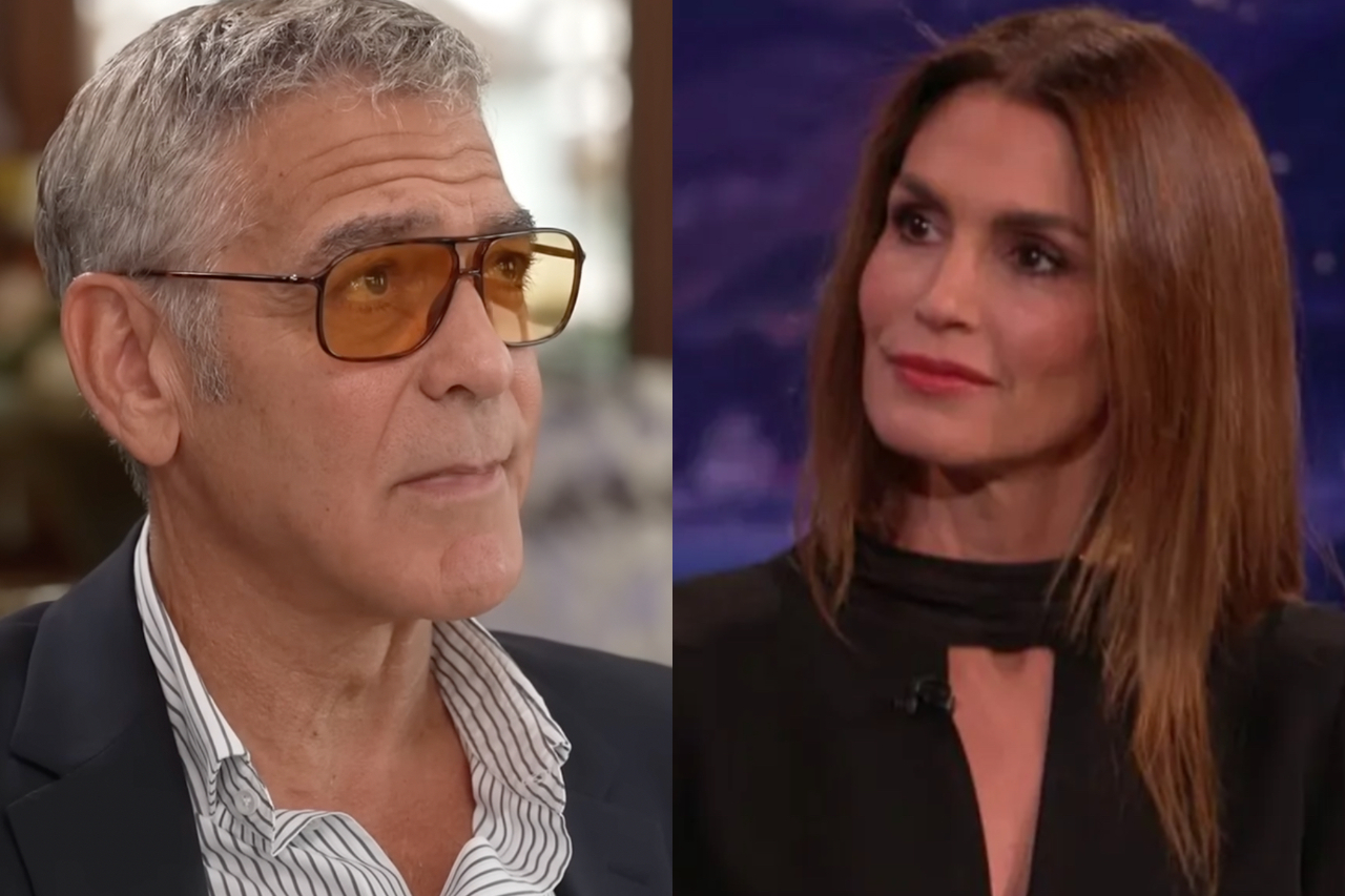 George Clooney e Cindy Crawford – Reprodução