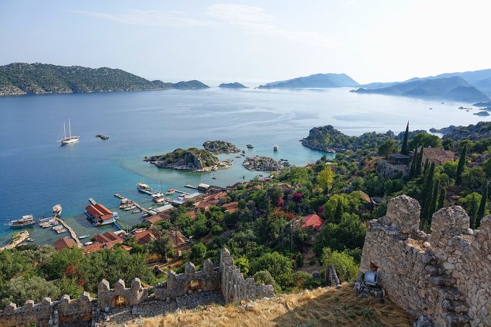 Ilha de Kekova, Turquia – Wikimedia Commons/Bjørn Christian Tørrissen
