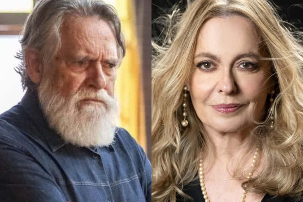 O ator José de Abreu usou as redes sociais para comentar sobre uma antiga declaração da atriz Maria Zilda Bethlem em que ela fala do mau hálito do ator durante as gravações da novela 'Bebê a Bordo', exibida em 1988, quando os dois formaram um par romântico. -  (crédito: Reprodução/TV Globo/Instagram)