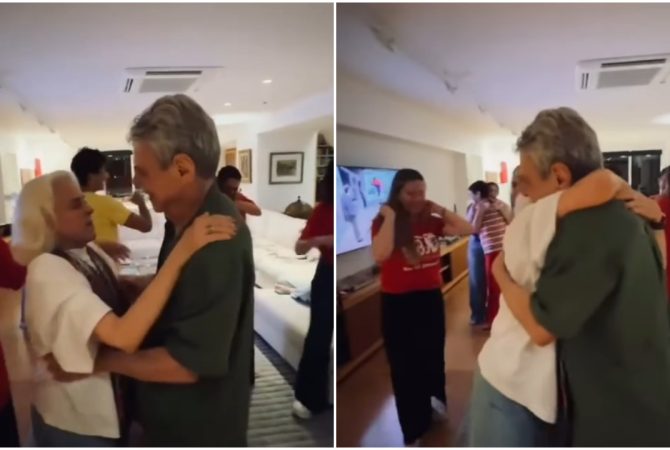 Chico Buarque e Marieta Severo comemoram juntos reeleição de Lula