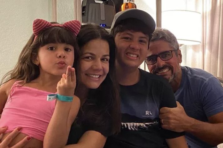 Nívea Stelmann e filhos – Reprodução/Instagram