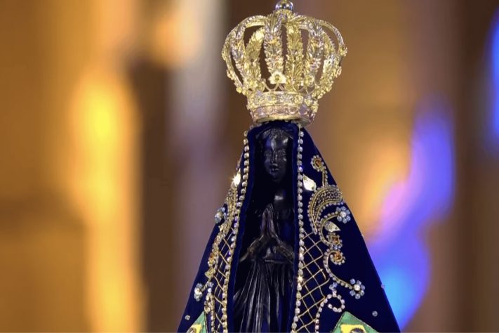 Nossa Senhora Aparecida – Reprodução TV Aparecida/YouTube