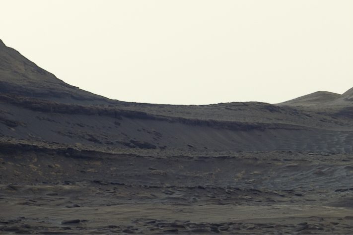 Nova imagem de Marte revela 'paredão rochoso' que pode guardar pistas do passado – NASA/JPL-Caltech/MSSS