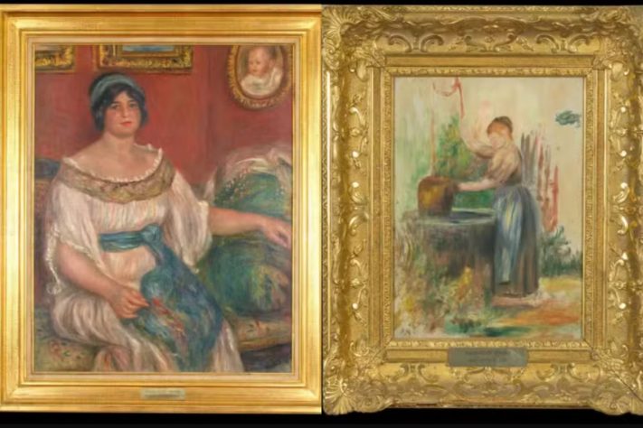Quadros de Renoir roubados na França são recuperados – Divulgação/Museu Renoir