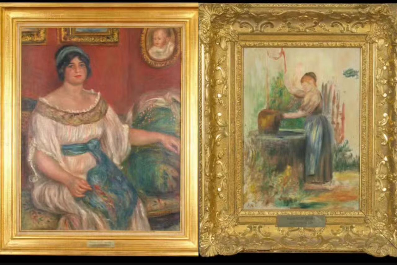 Quadros de Renoir roubados na França são recuperados – Divulgação/Museu Renoir