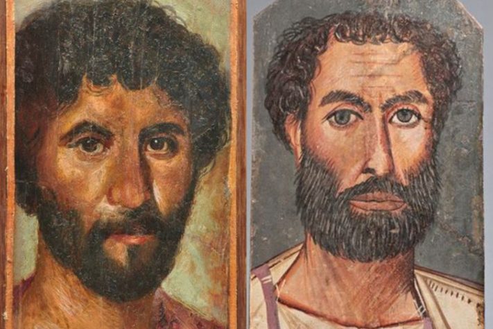 Retratos de Fayoum – Divulgação/Musée du Louvre