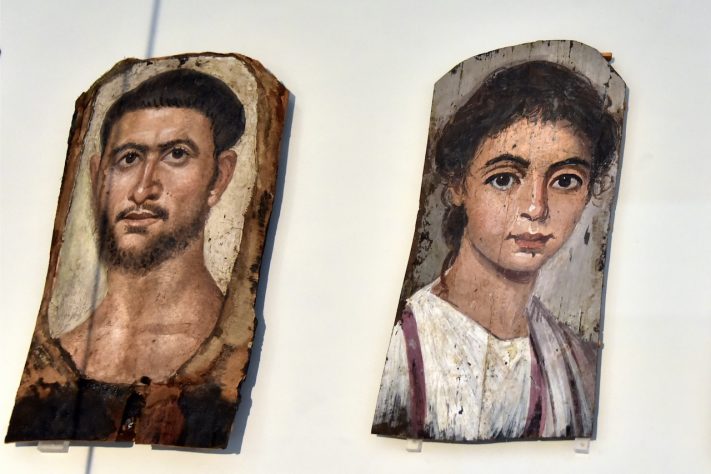Retratos de Fayoum – Wikimedia Commons/Osama Shukir Muhammed Amin FRCP