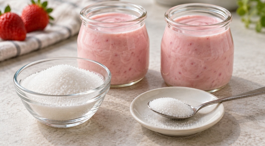 Além de identificar o produto, confira a quantidade de açúcares adicionados na tabela nutricional. Esse dado aparece separado dos açúcares totais, que também incluem os naturalmente presentes nos ingredientes. Sabor e aparência semelhantes não garantem valores iguais