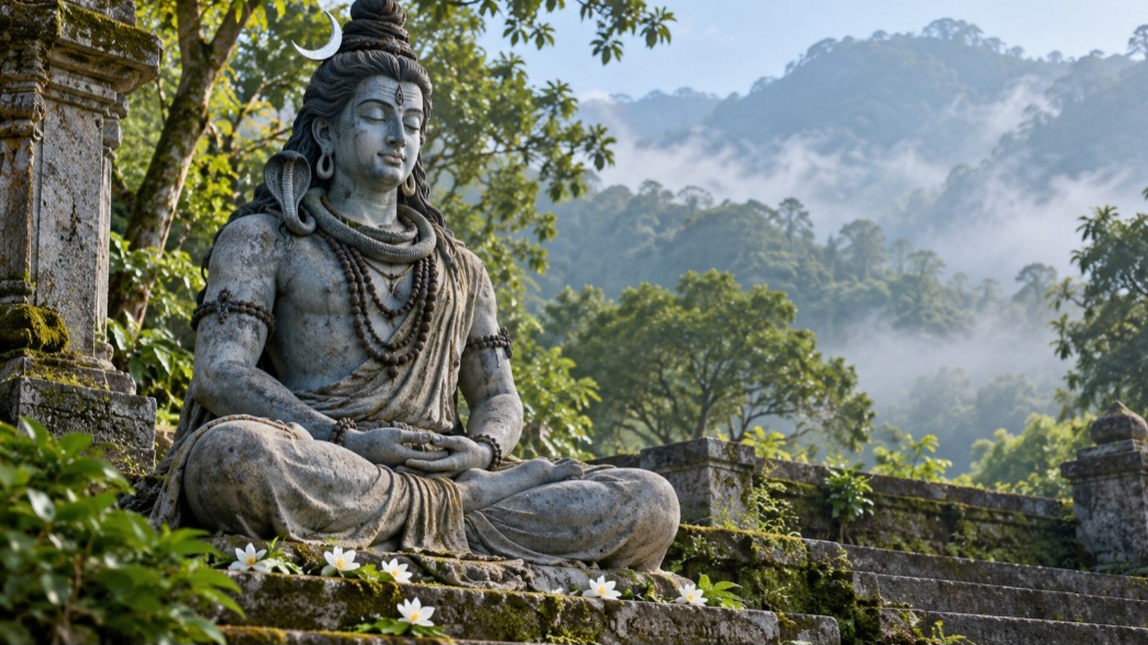 Shiva: transformação e renovação Shiva é associado à dissolução do universo, parte de um ciclo que permite sua renovação. Também está ligado à meditação e à vida ascética. Nas tradições que o têm como divindade central, seu papel ultrapassa a ideia de destruição: ele é reverenciado como o ser supremo.