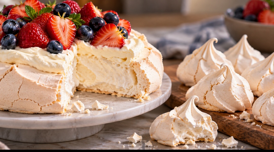 Austrália e Nova Zelândia transformaram a origem da Pavlova em uma antiga rivalidade gastronômica. Independentemente de quem fique com o crédito, o doce hoje faz parte da identidade culinária dos dois países