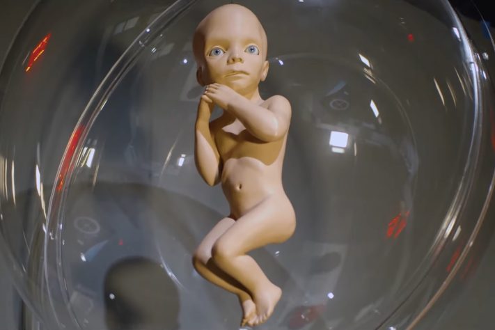Star Child (“Criança Estelar”) usada no filme 