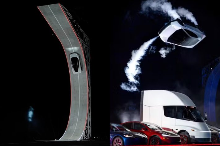 Tesla Roadster – Divulgação/Tesla