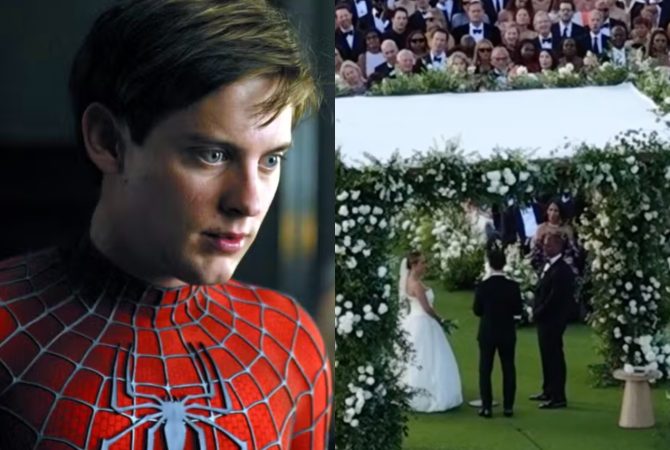 Tobey Maguire oficializa casamento da própria ex-mulher menos de três semanas após divórcio