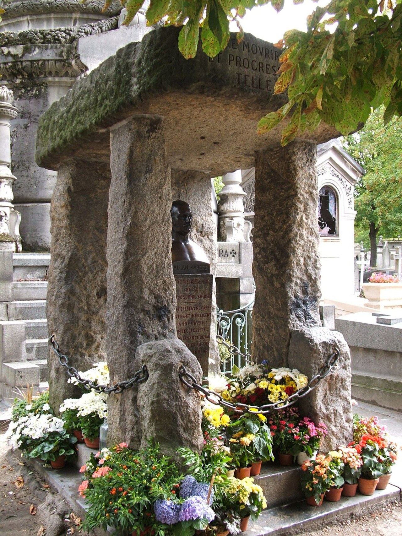 Allan Kardec morreu em Paris em 31 de março de 1869, aos 64 anos. Seu corpo está enterrado no cemitério cemitério Père-Lachais, em Paris. Ele deixou uma obra que continuaria a ser publicada e estudada por seus seguidores. Sua produção permanece como referência central para os grupos que seguem a tradição espírita, enquanto o Brasil se consolidou como o principal polo mundial do movimento. Mais de um século e meio depois da publicação de 