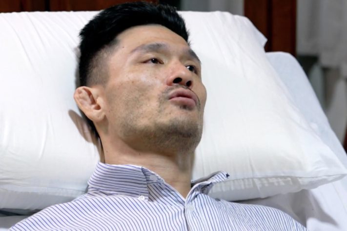 Willian Hiroyuki, conhecido como Kabuto, sofreu grave lesão cervical por conta de golpe proibido no jiu-jítsu – Reprodução/TV Globo