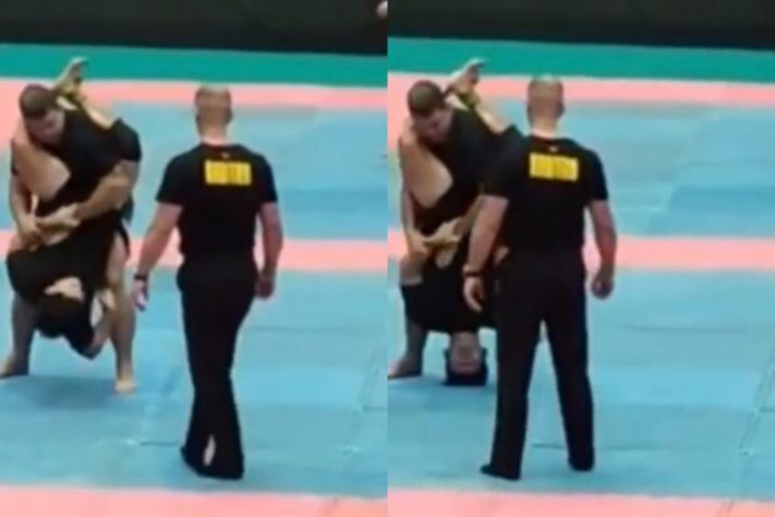 Willian Hiroyuki, conhecido como Kabuto, sofreu grave lesão cervical por conta de golpe proibido no jiu-jítsu – Reprodução/Redes Sociais